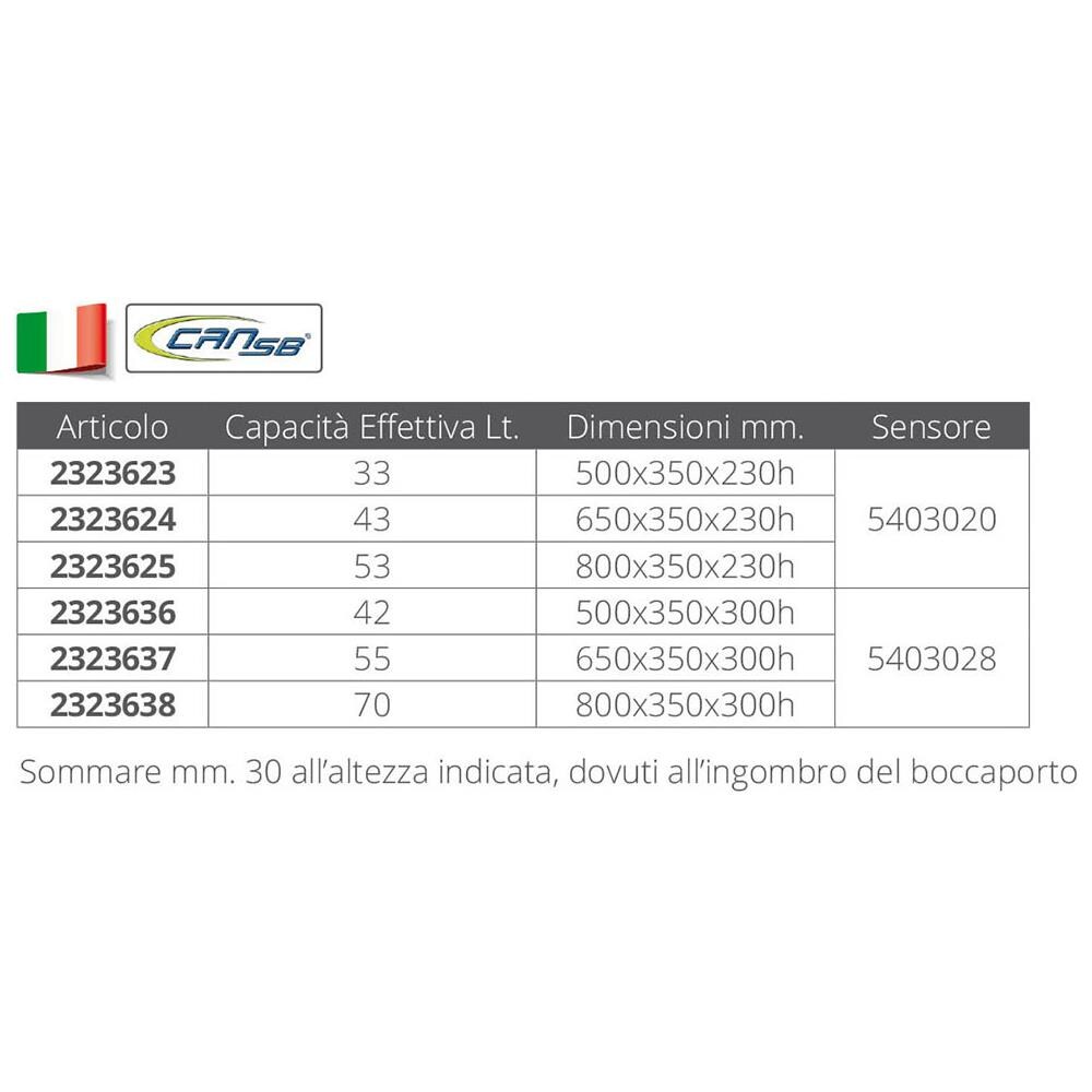 Serbatoio Carburante Ce Iso 21487 Serbatoio Lt. 33 - Foto 2