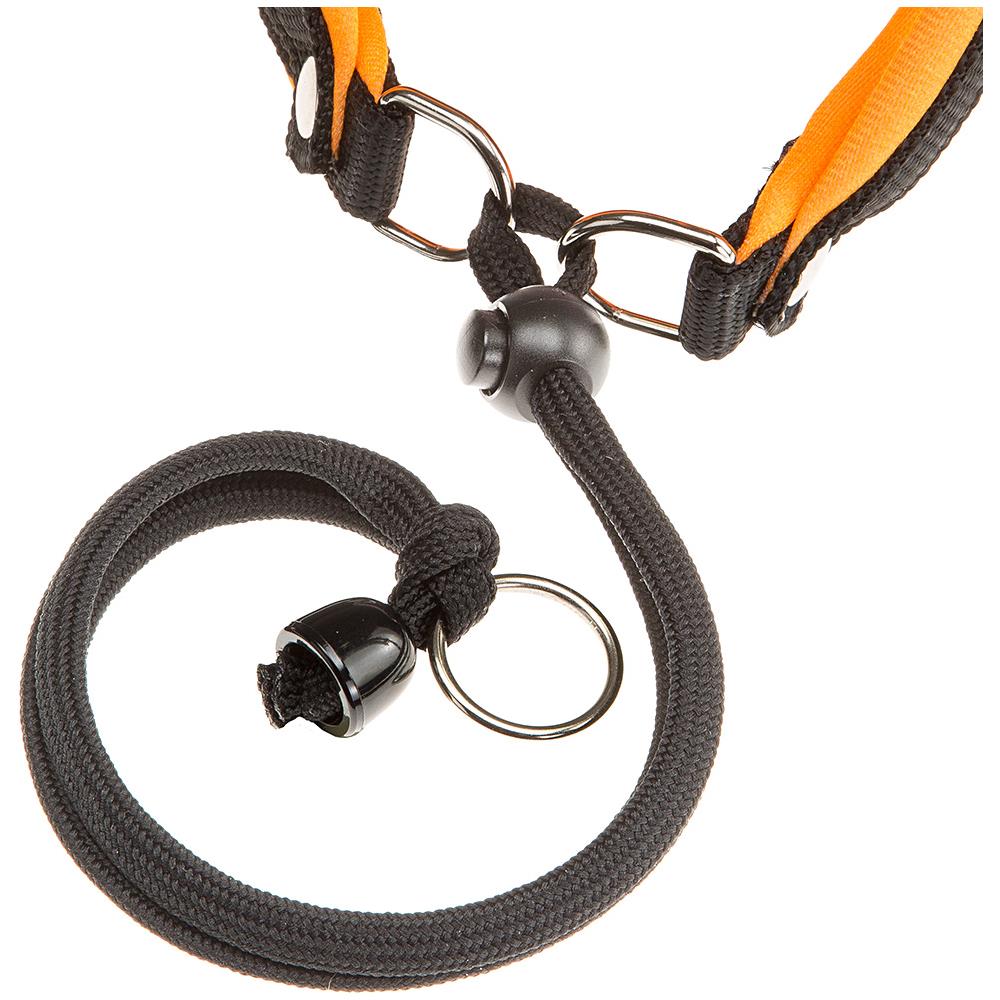 Pettorina Ergonomica Per Cani Agila Fluo 1, Ottima Vestibilità, Pratica Chiusura Con Laccetto, Soffice Imbottitura, A= b 26÷38 Cm 15 Mm Arancione - Foto 3