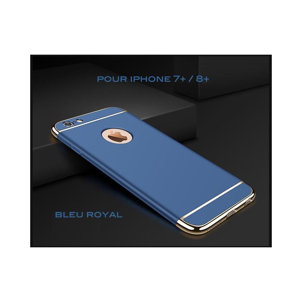 Guscio Sottile Ultra 3 In 1 Pc Hard Black Oro Iphone 7 Plus / 8 Altro - Foto 2