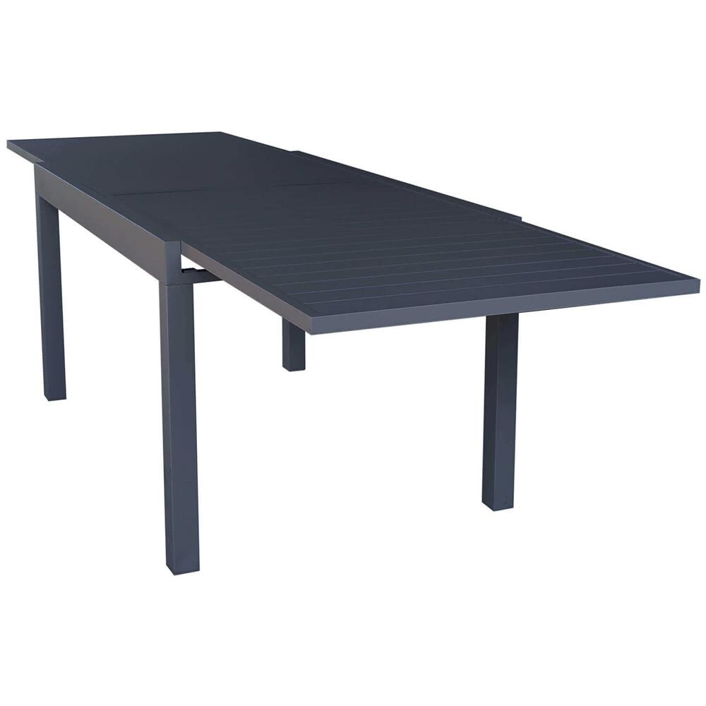 Jerri - Set Tavolo In Alluminio Cm 135/270 X 90 X 75 H Con 10 Poltrone Dynamo - Foto 4