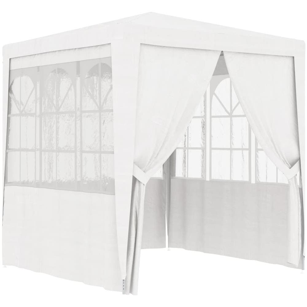 Gazebo Professionale Con Pareti 2x2 M Bianco 90 G / m² - Foto 1