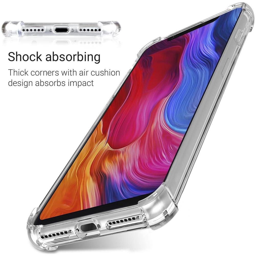 Cover Silicone Trasparente Per Xiaomi Mi 8 - Custodia Antiurto, Crystal Clear Case, Tpu Morbido - Foto 2