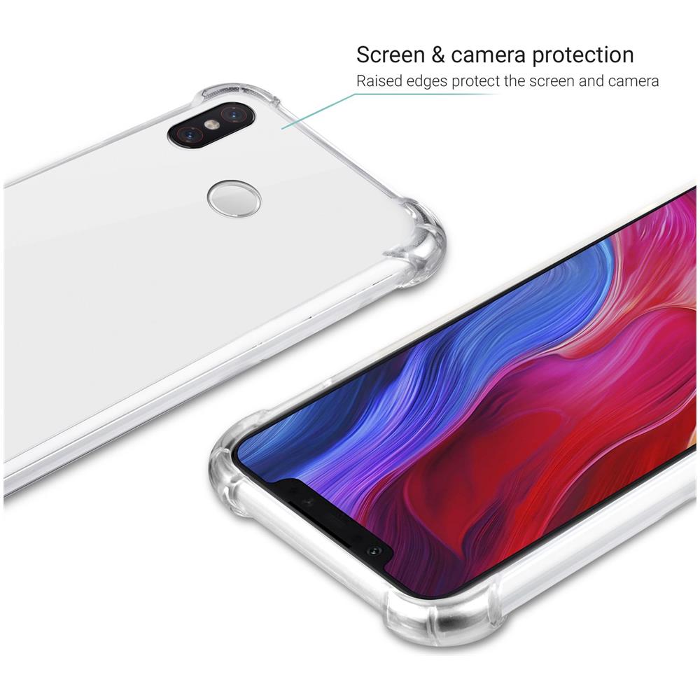 Cover Silicone Trasparente Per Xiaomi Mi 8 - Custodia Antiurto, Crystal Clear Case, Tpu Morbido - Foto 6