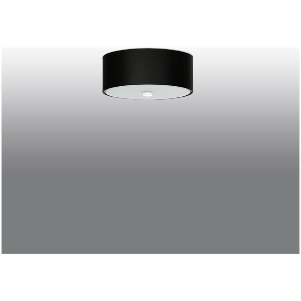 Sollux Lighting Lampada A Soffitto Skala 30 Nero Sl.0760 - Minimalista Lampade Da Soffitto Nero 22x30x30 Cm - Foto 2