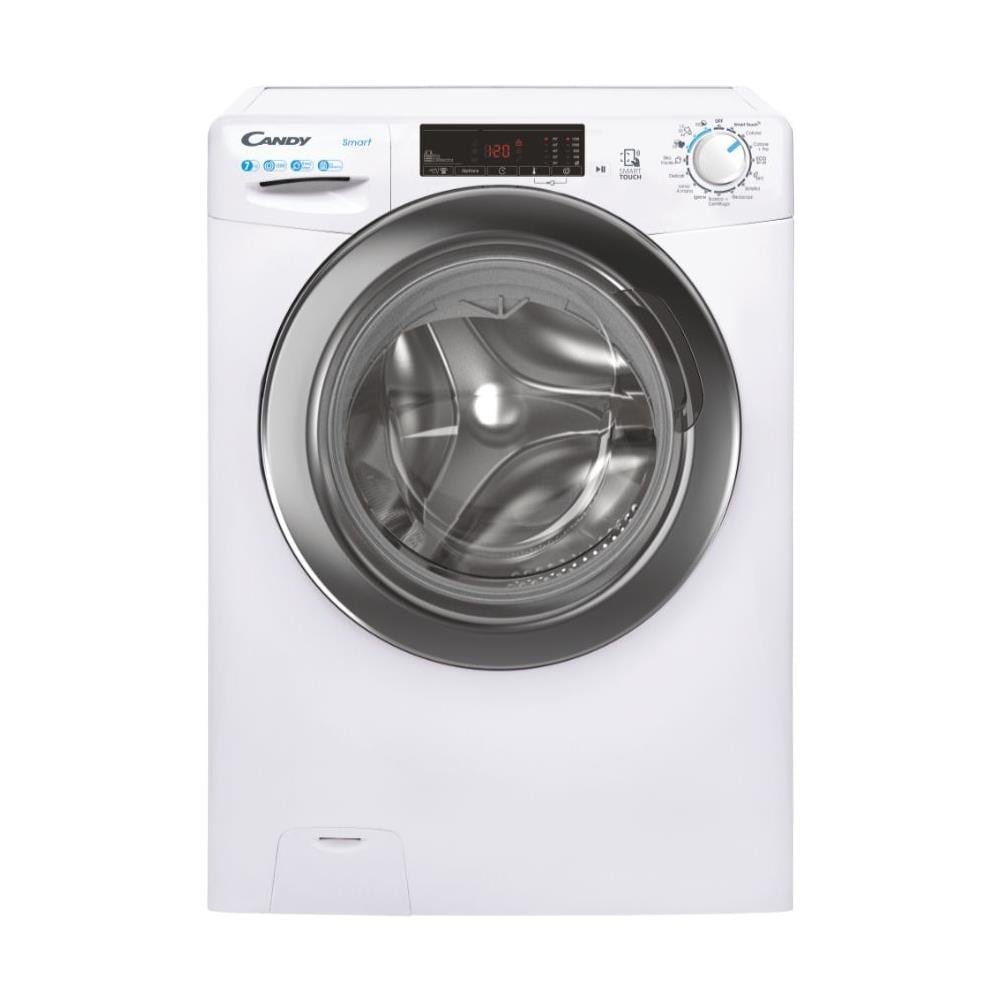 Smart CSS4127TWR3/1-11 lavatrice Caricamento frontale 7 kg 1200 Giri /min Bianco - Foto 1