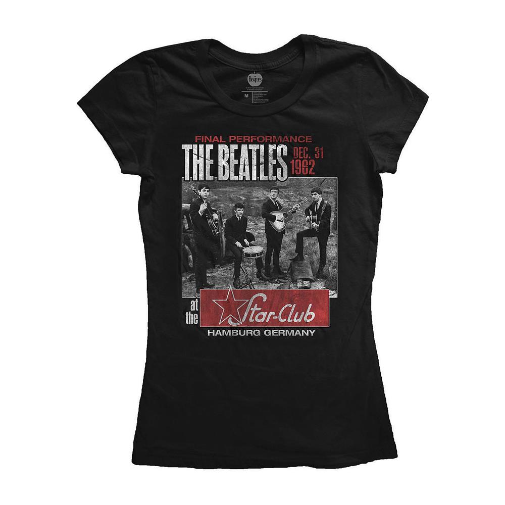 Beatles (The) - Star Club Black (T-Shirt Donna Tg. S)  - Foto 1