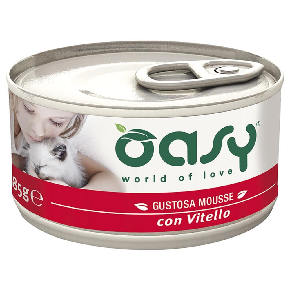 Wet Cat Mousse Con Vitello Lattina 85gr - Foto 1