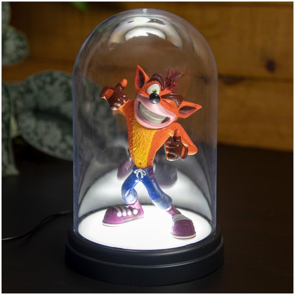 Crash Bandicoot Bell Jar Light - Foto 1