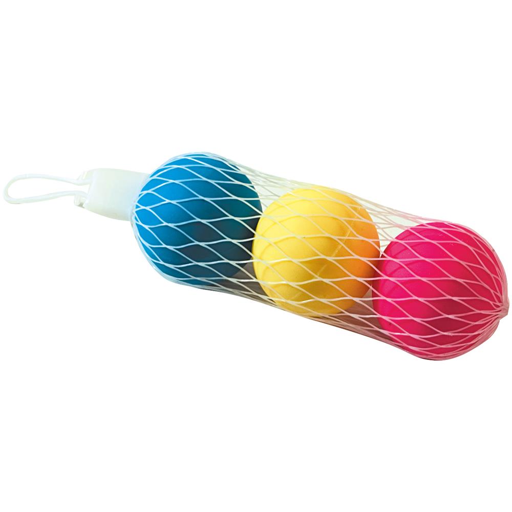 Palline Beach Ball 3 Pz In Rete - Foto 1
