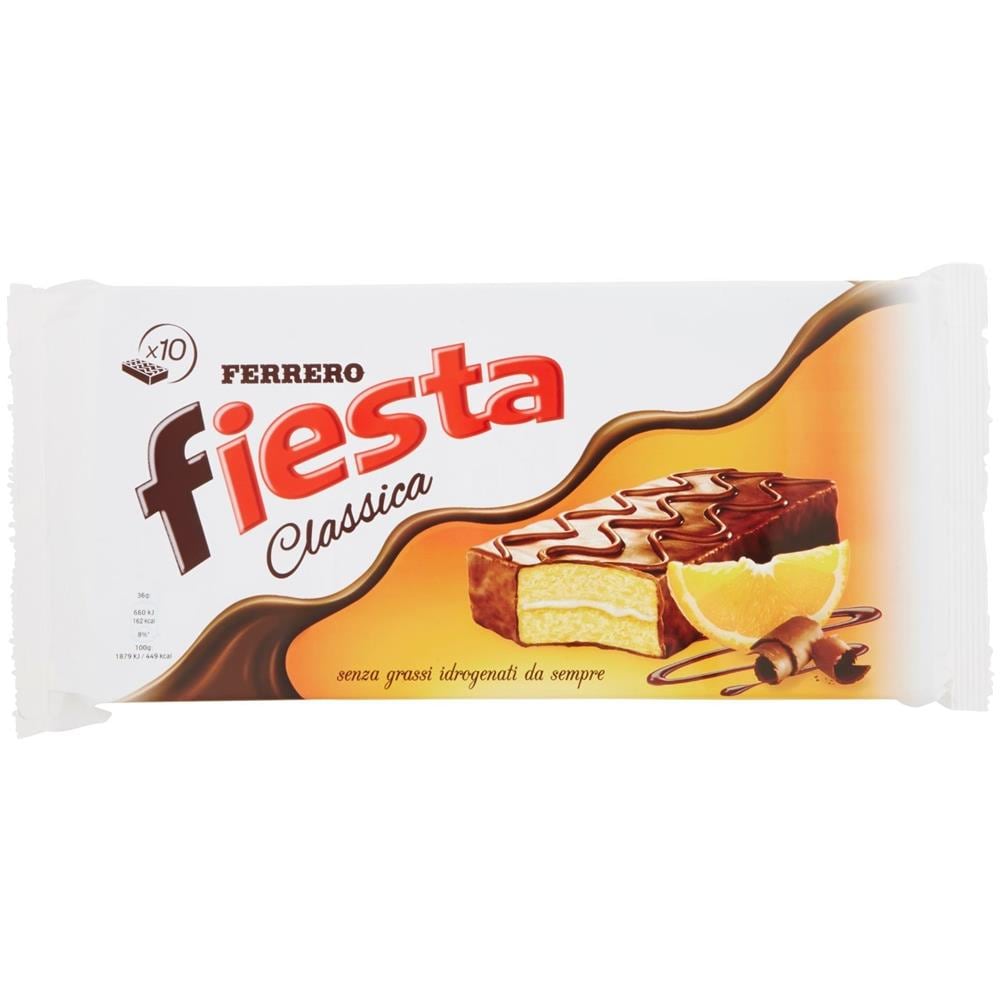 Ferrero Fiesta Merendina Confezione Risparmio 7 Pack Da 10 Monoporzioni Da 36g - Foto 2
