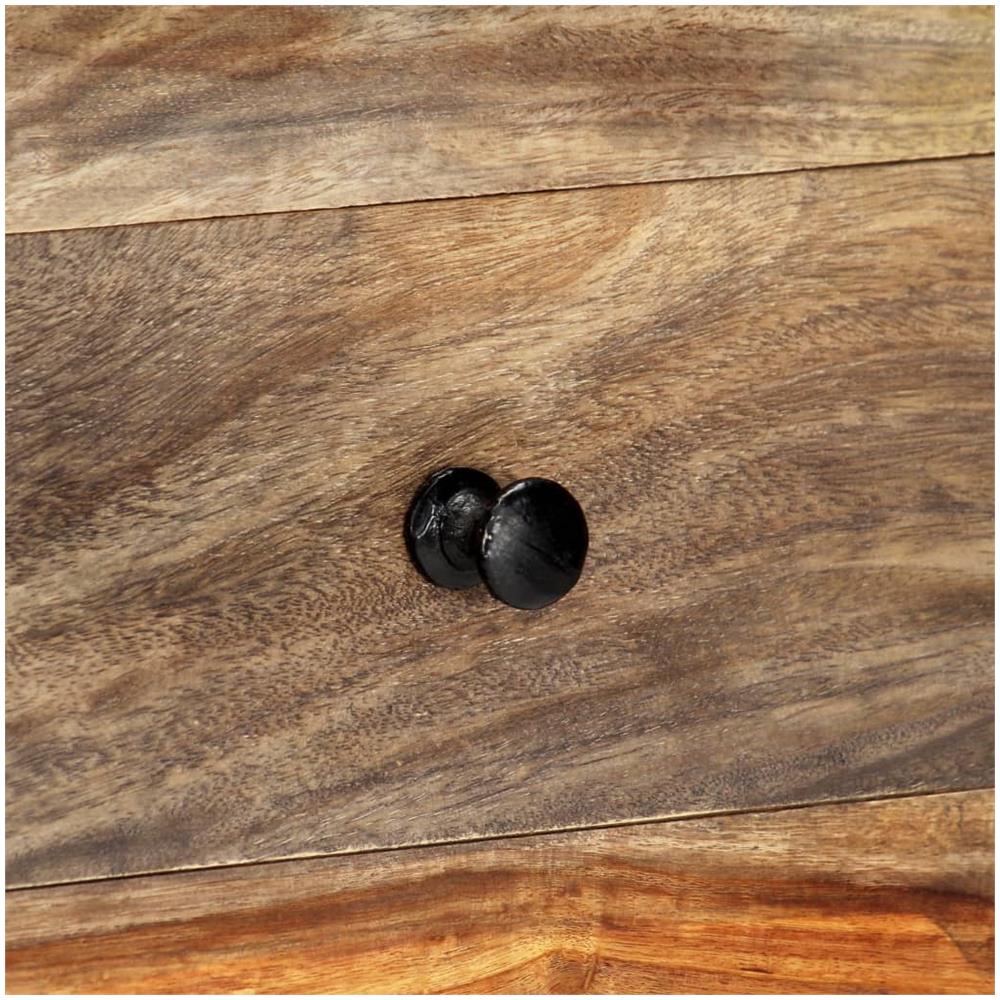 Tavolo Consolle da Parete 100x25x20 cm in Massello di Sheesham - Foto 2