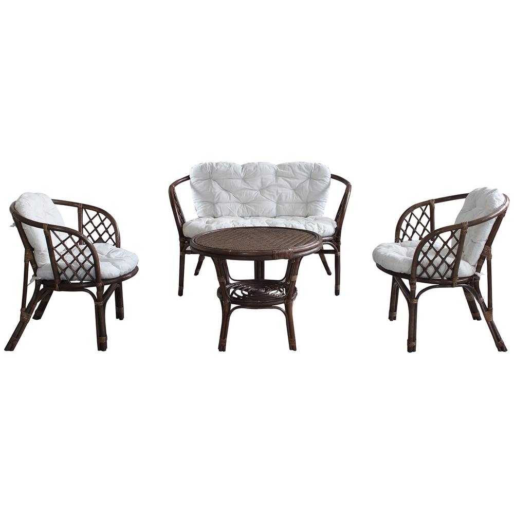 Jera - Salotto Da Giardino In Fibra Naturale - Foto 1