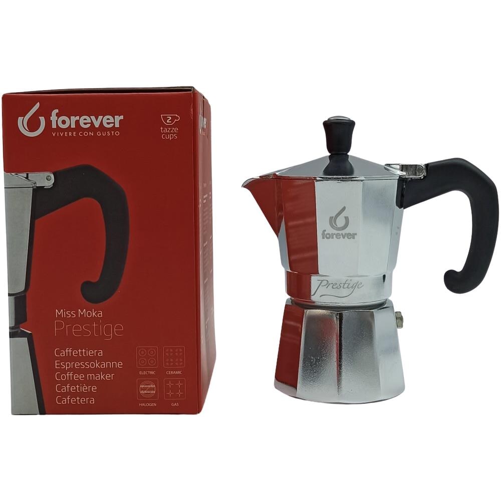 Caffettiera In Alluminio Miss Moka Prestige Forever - 9 Tazze - Foto 1