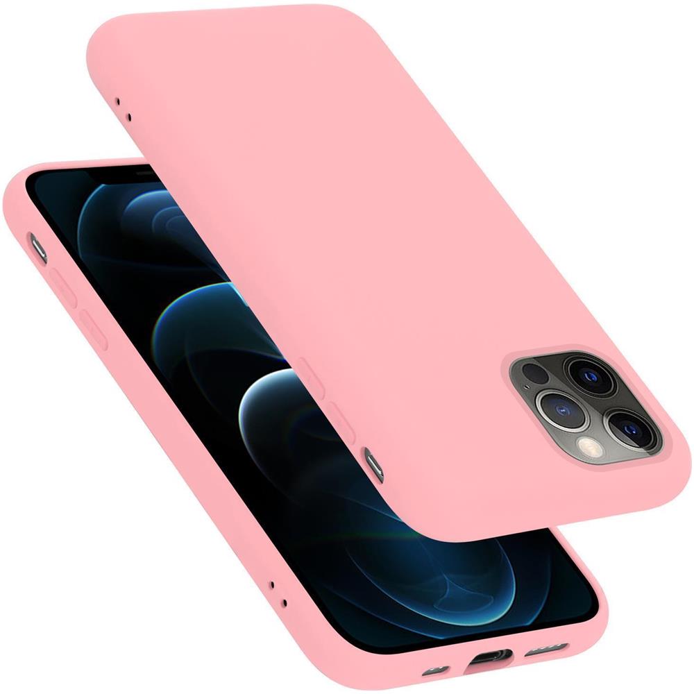 Cadorabo Custodia Compatibile Con Apple Iphone 13 Pro Max In Liquid Rosa - Coperchio Protettivo In Silicone Tpu Flessibile - Foto 1