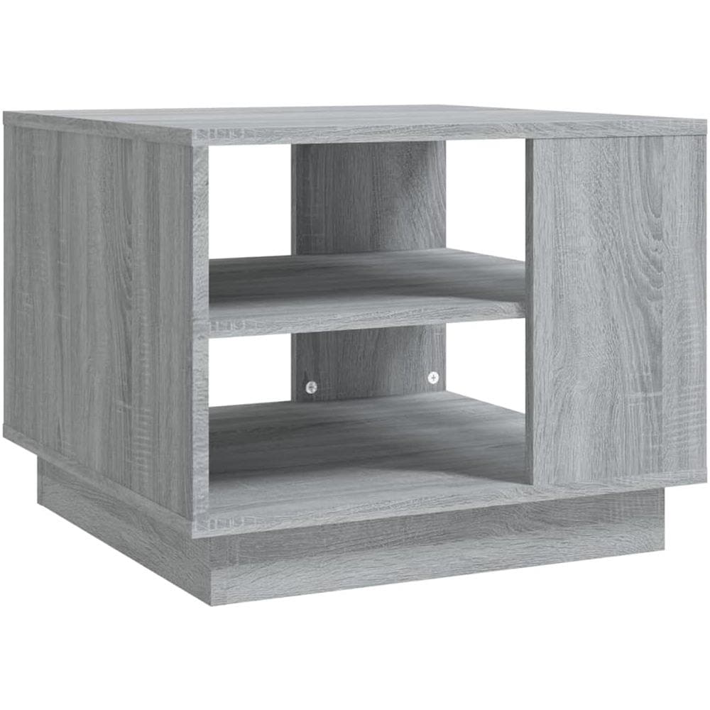 Tavolino da Salotto Grigio Sonoma 55x55x43 cm in Truciolato - Foto 2