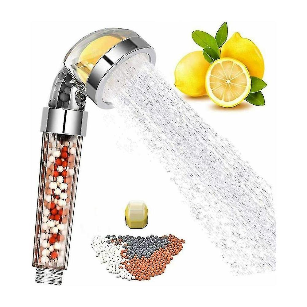 Soffione doccia con filtro, 8 tipi di getto, risparmio idrico, filtro