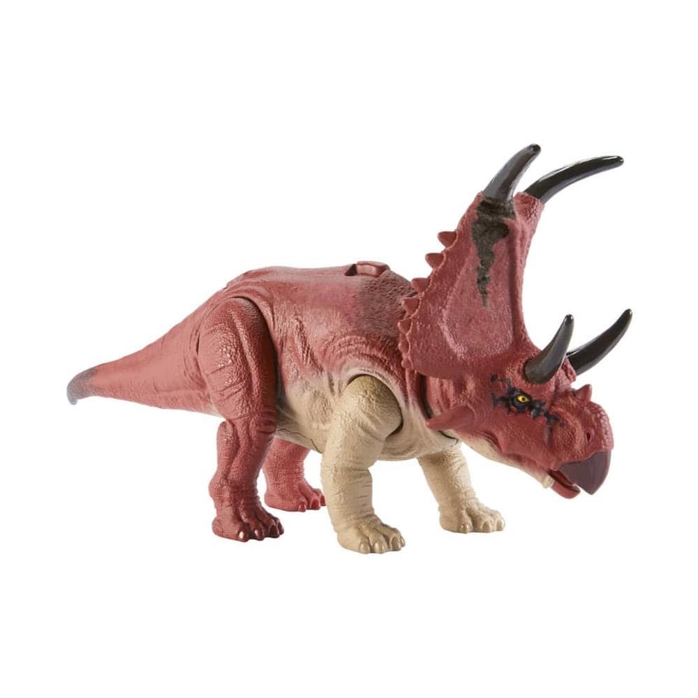 Dinosauro Diabloceratops Con Effetti Sonori, Rosso - Foto 2