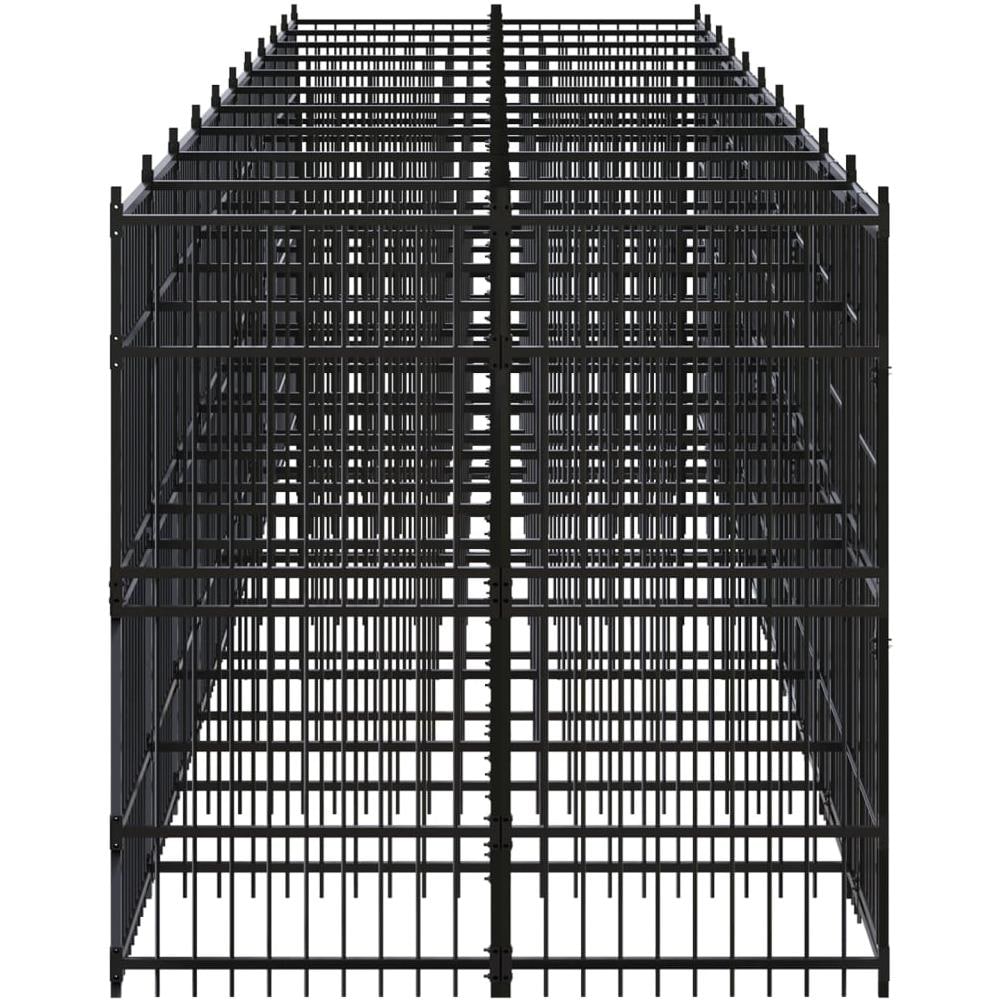 Gabbia Per Cani Da Esterno In Acciaio 18,43 M - Foto 3