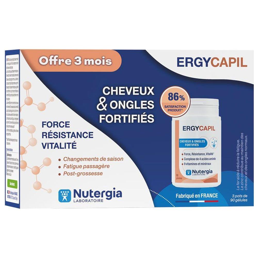 Ergycapil 3x90 Capsule Fortificate Per Capelli E Unghie - Foto 1