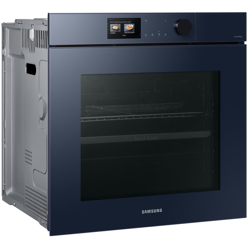 Forno Elettrico da Incasso BESPOKE Dual Cook Steam Serie 7 NV7B7977CBN /U5 Capacità 76 L Multifunzione Ventilato Pulizia a Vapore Potenza 2950 W Colore Blu marino - Foto 11
