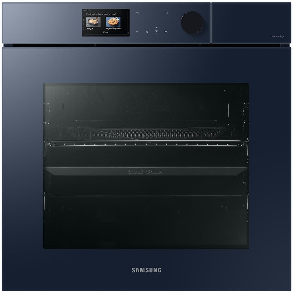 Forno Elettrico da Incasso BESPOKE Dual Cook Steam Serie 7 NV7B7977CBN /U5 Capacità 76 L Multifunzione Ventilato Pulizia a Vapore Potenza 2950 W Colore Blu marino - Foto 1