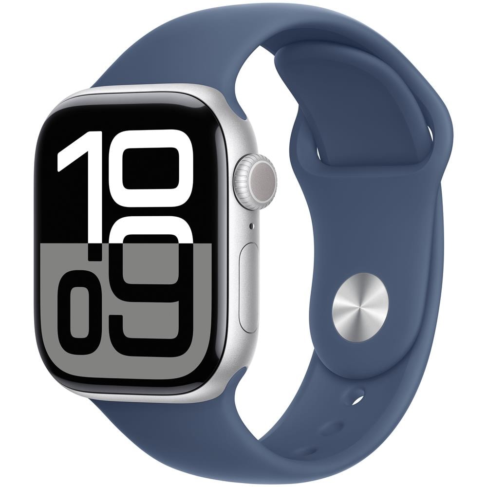 Watch Series 10 OLED 42 mm Digitale 374 x 446 Pixel Touch screen 4G Argento Wi-Fi GPS (satellitare) - Foto 2