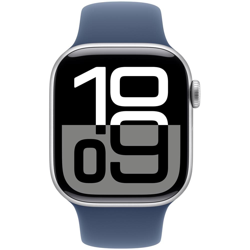 Watch Series 10 OLED 42 mm Digitale 374 x 446 Pixel Touch screen 4G Argento Wi-Fi GPS (satellitare) - Foto 1