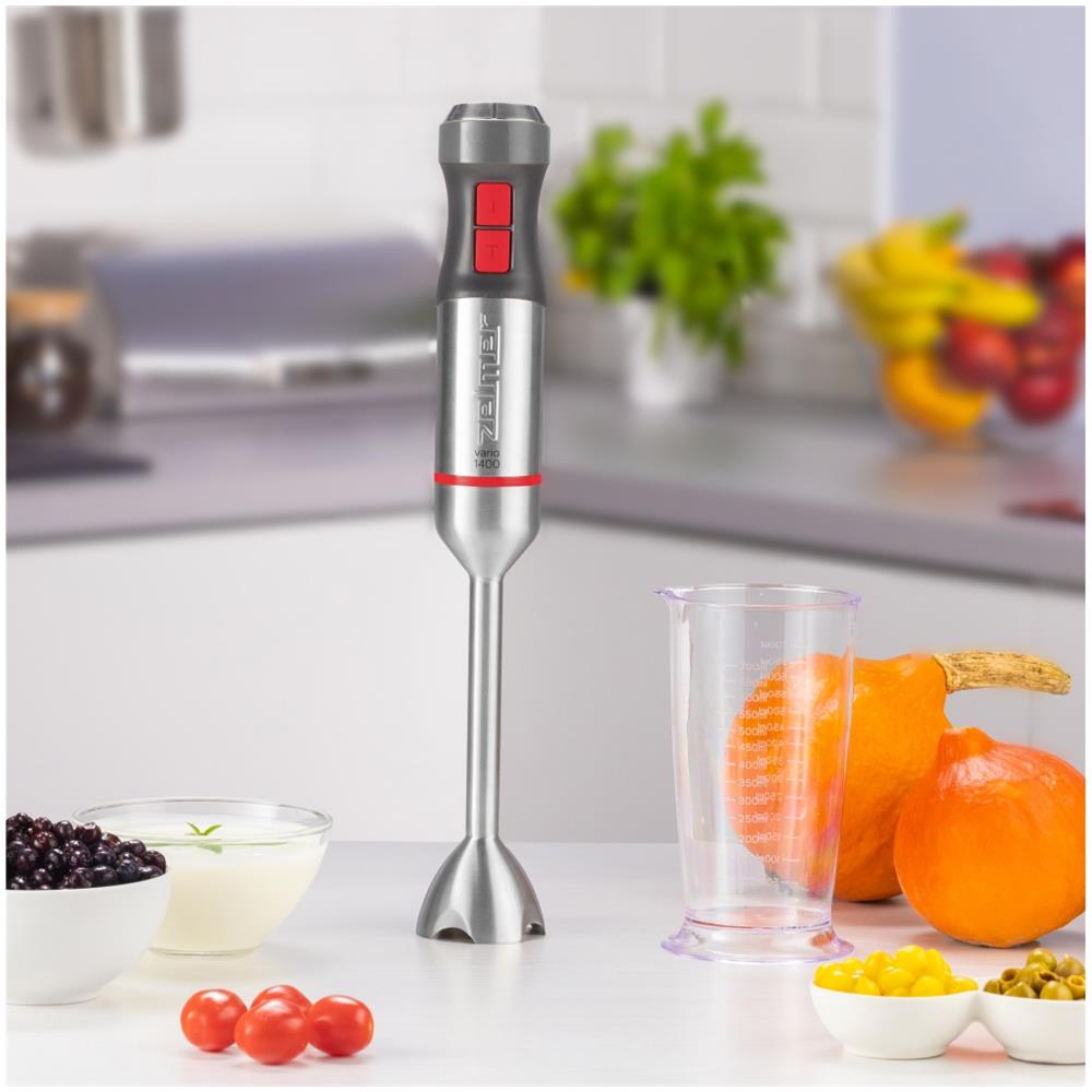 ZHB4650 VARIO 0,7 L Frullatore ad immersione 1400 W Metallico, Rosso - Foto 2