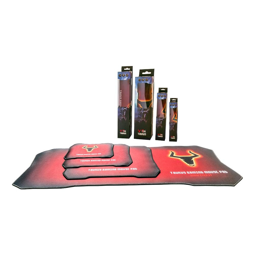 Tappetini per Mouse TAURUS V1 L Nero e Rosso - Foto 10