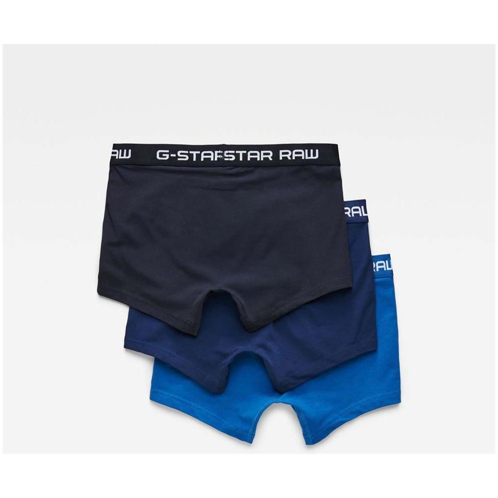 Intimo Gstar Classic Trunk 3 Pack Abbigliamento Uomo Xs - Foto 2