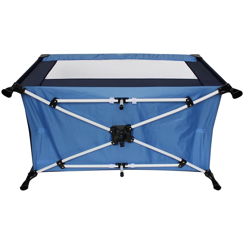 Blu Cielo//Blu Marino Standard CE Giochi Da Giardino Per Bambini Todeco Carico massimo: 15 kg Letto Portatile Per Bambini 125 x 65 x 76 cm Dimensioni letto disteso: 125 x 76 x 65 cm