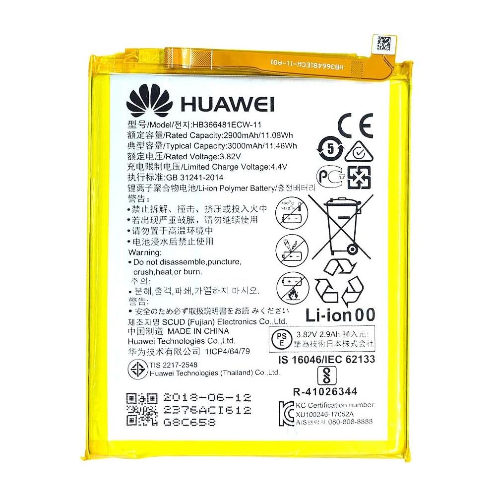 Batteria Originale Huawei Hb366481ecw Y7 2018 Ldn-l01 Ldn-l21 Ldn-lx3 3000mah - Foto 1
