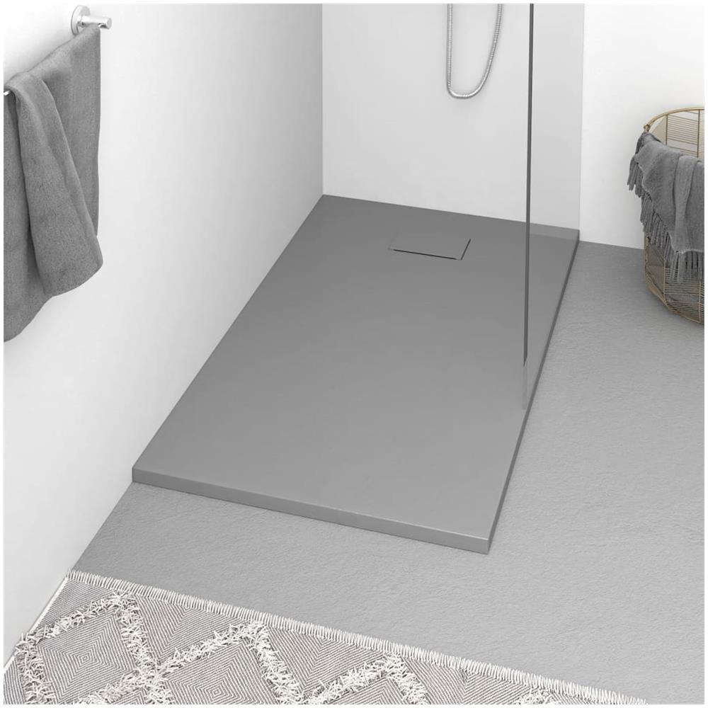 Piatto Doccia In Smc Grigio 120x70 Cm - Foto 1