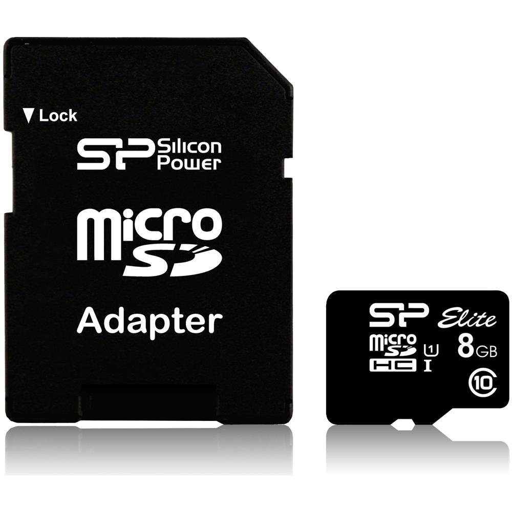 Elite 8GB microSDHC UHS-I, MicroSDHC, 0 - 70 °C, Nero, -40 - 85 °C, Class 10, SD - Foto 2