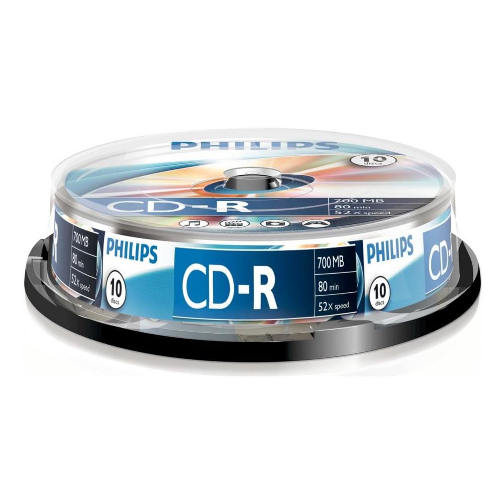 Supporto registrabile CD CR7D5NB10/00 - CD-R - 52x - 700 MB - 120mm - 1,33 Ora Tempo di registrazione massimo - Foto 2