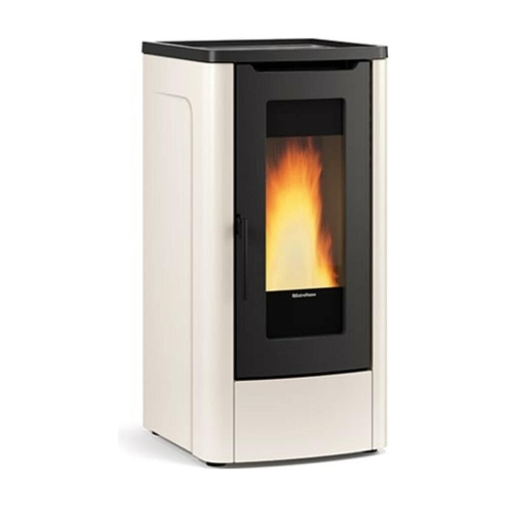 Stufa a Pellet Canalizzata DAHIANA PLUS Potenza Termica Nominale 10,0 kW 287 m³ Riscaldabili Colore Avorio - Foto 1