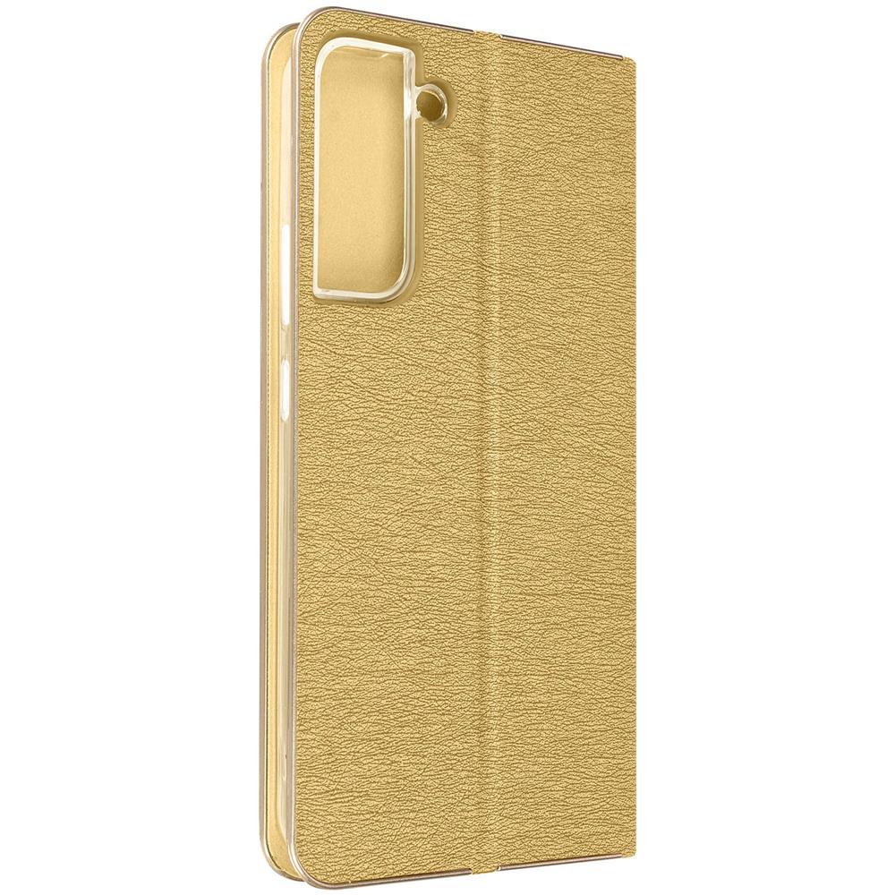 Custodia Samsung Galaxy S22 Plus Portacarte Luna Book Gold Oro - Foto 5