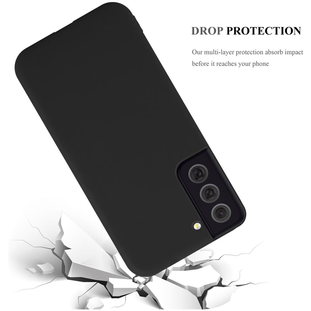 Custodia Compatibile Con Samsung Galaxy S22 Plus In Candy Nero - Coperchio Protettivo In Silicone Tpu Flessibile - Foto 8