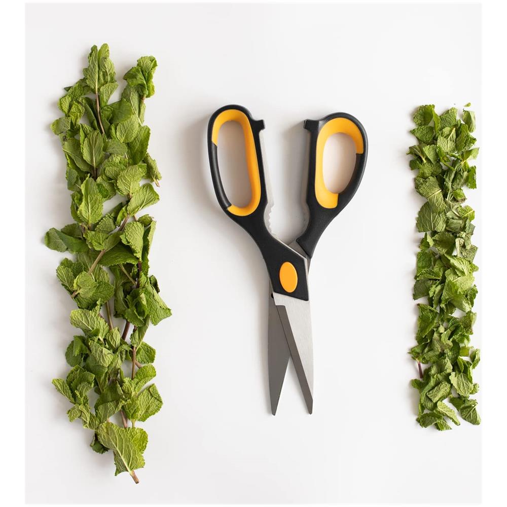 Pro Forbici Da Cucina, Forbici Da Cucina Resistenti, Multifunzione Lavabili In Lavatrice, Forbici Da Cucina In Acciaio Inox - Forbici Affilate Per Pollo, Pollame, Pesce, Carne, Insalate, Erbe - Foto 7