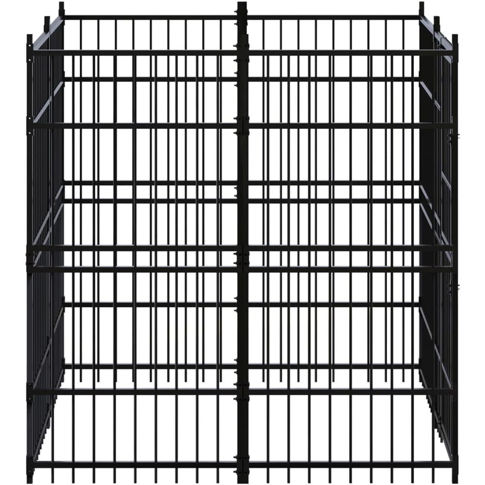 Gabbia Per Cani Da Esterno In Acciaio 3,69 M - Foto 3