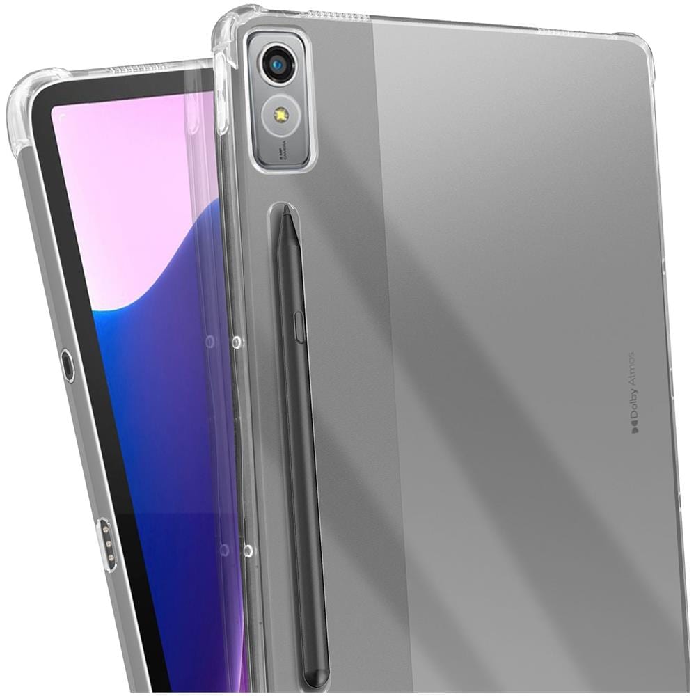 Cover Per Lenovo Tab P12 Anti-urto Flessibile Classic Bump Trasparente - Foto 5