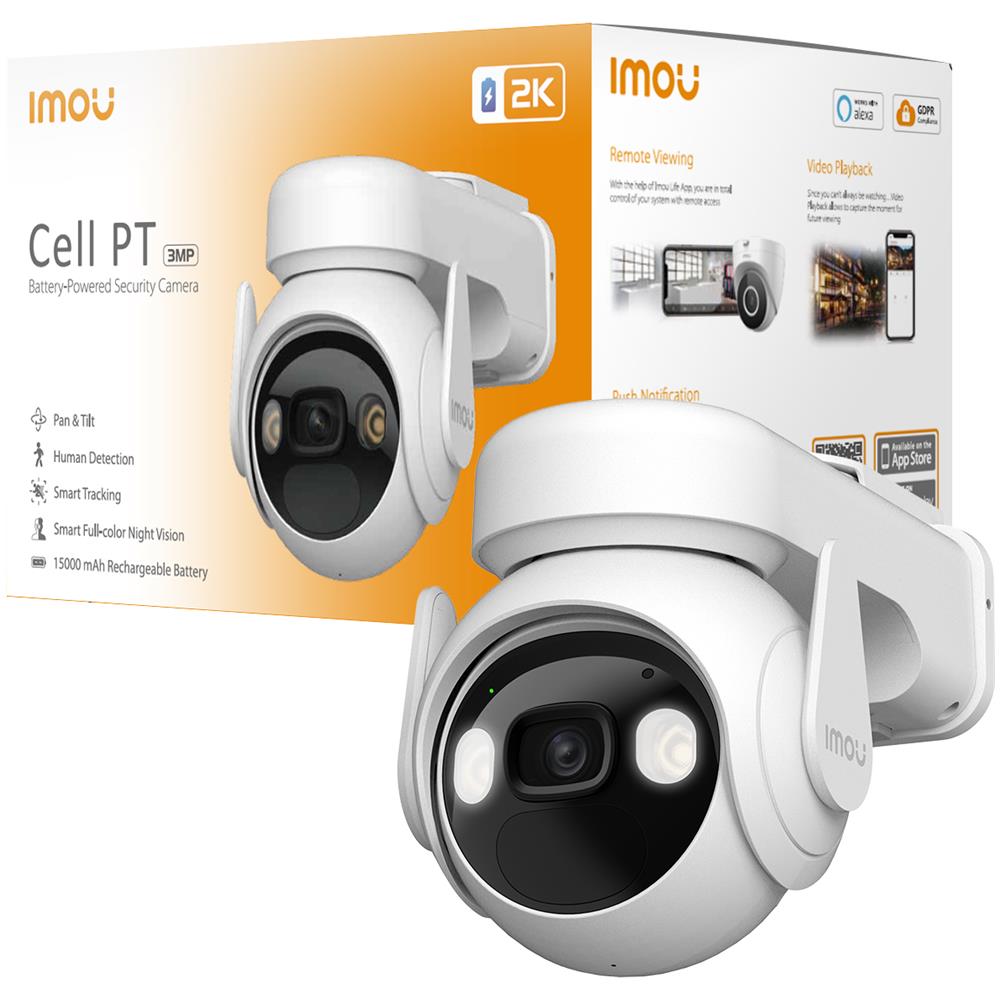 Cell PT Cupola Telecamera di sicurezza IP Esterno 2304 x 1296 Pixel Parete - Foto 2