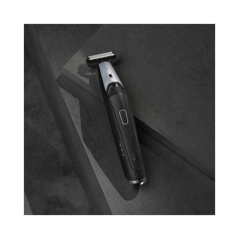 T880E regolabarba Batteria 3 3 mm Bagnato e secco Nero, Acciaio inossidabile - Foto 2