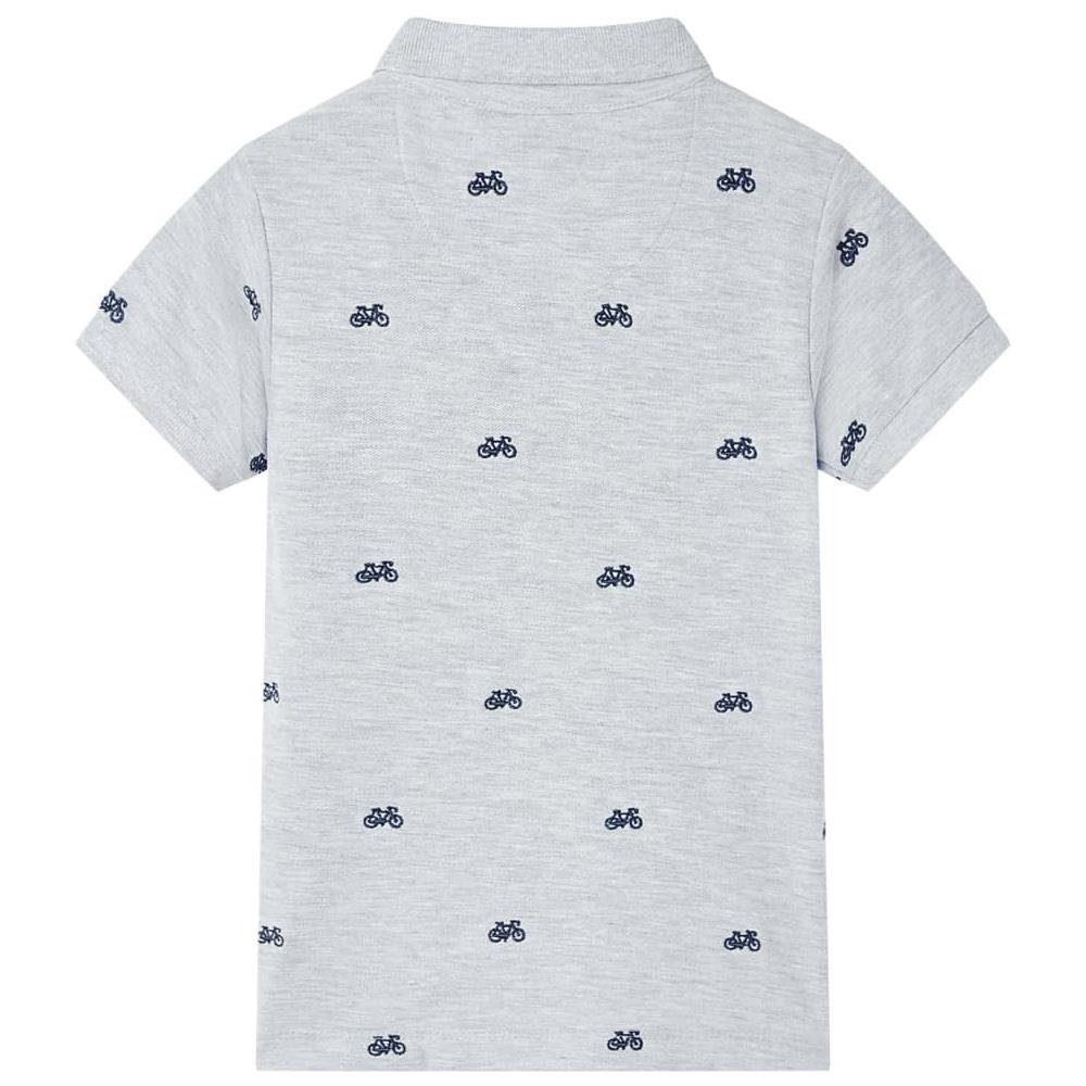 Polo per Bambini Grigio Mélange 140 - Foto 2