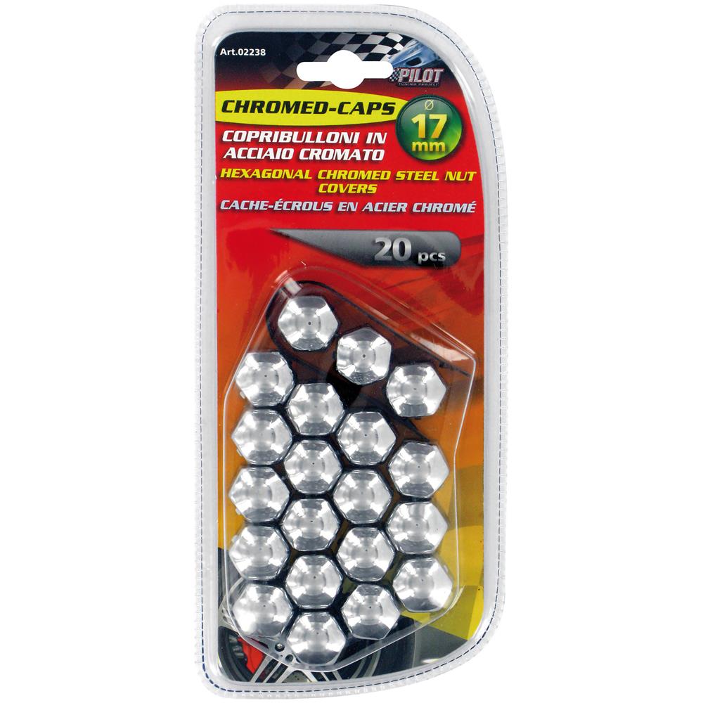 Copribulloni Cerchioni Auto Int Auto 17 Mm Per Valorizzare I Cerchi In Lega Si Montano A Pressione Su Bulloni Originali - Foto 10