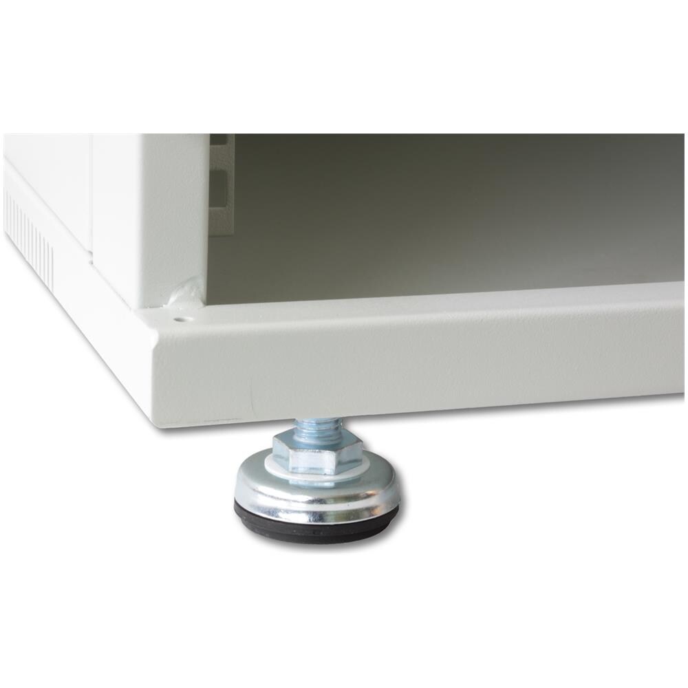 I-CASE ER-1006B60 - Armadio Rack 19'' a Muro 6U prof. 600 Nero Assemblato - Foto 8