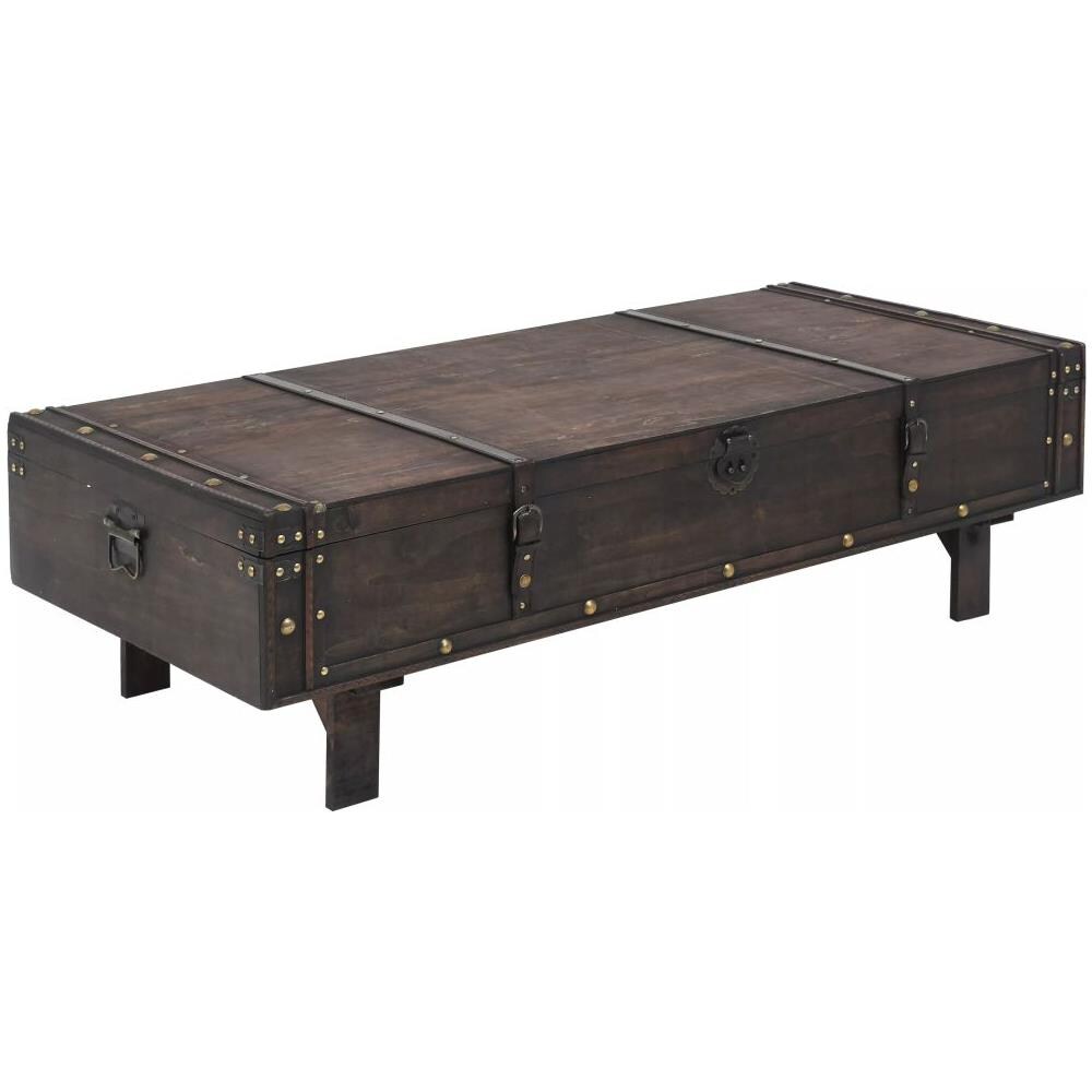 Tavolino da Salotto in Compensato Vintage 120x55x35 cm - Foto 1