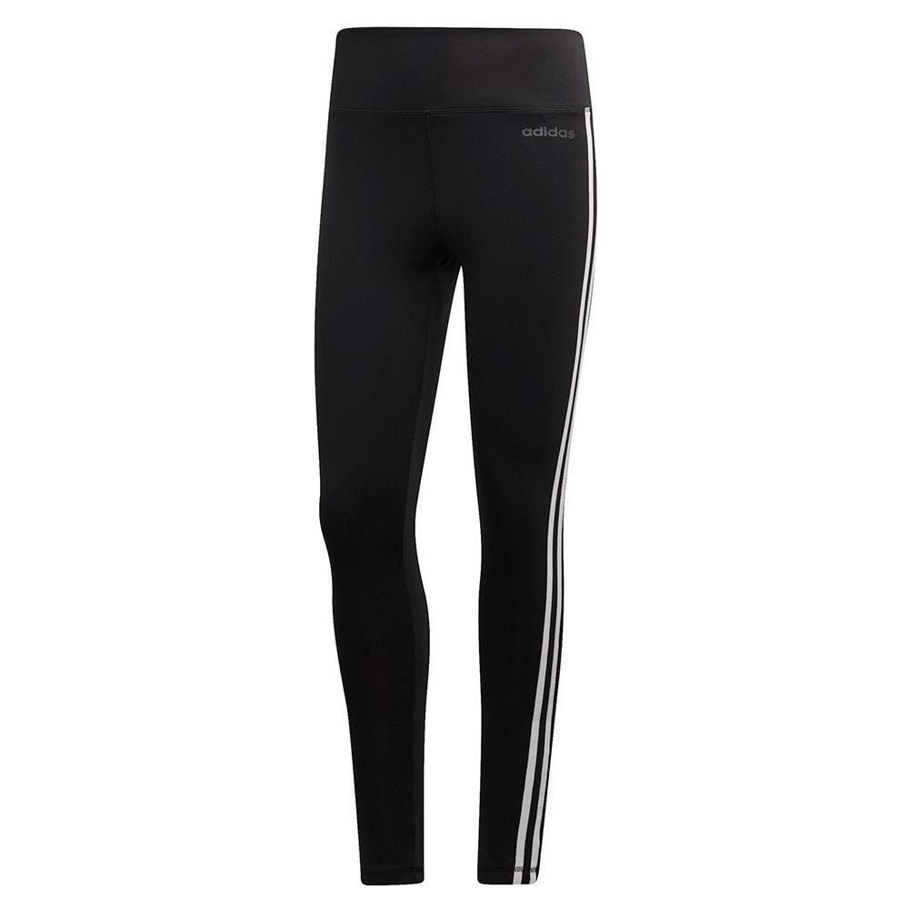 Collants Adidas Design 2 Move High Rise 3 Stripes Tights Regular Abbigliamento Donna Xs - Foto 1