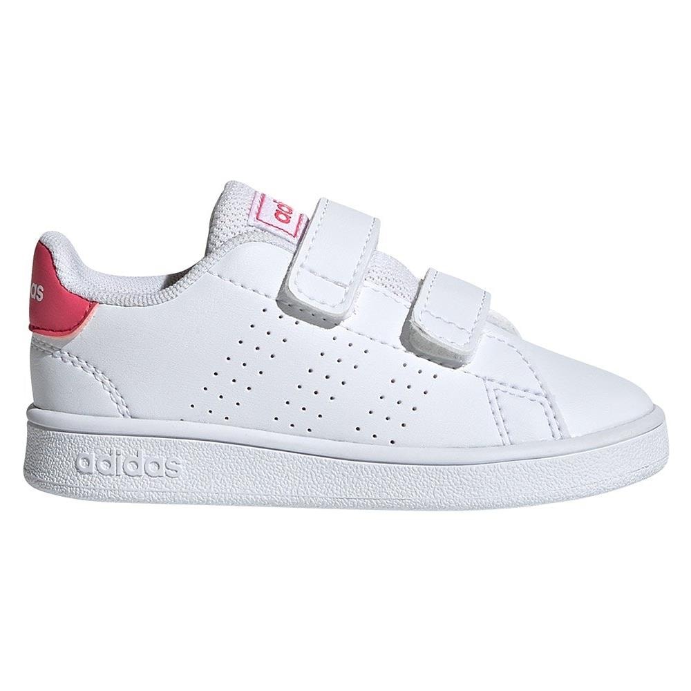 adidas - Advantage Ef0300 Infant Sneakers Scarpe Primi Passi Pink Bianco 22  - ePRICE