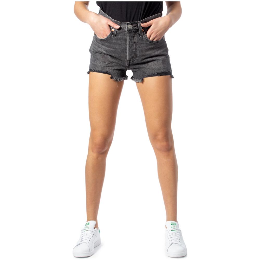 Shorts E Bermuda Donna Levis 56327 0070 - 501 Short Eat Your Words - Foto 2